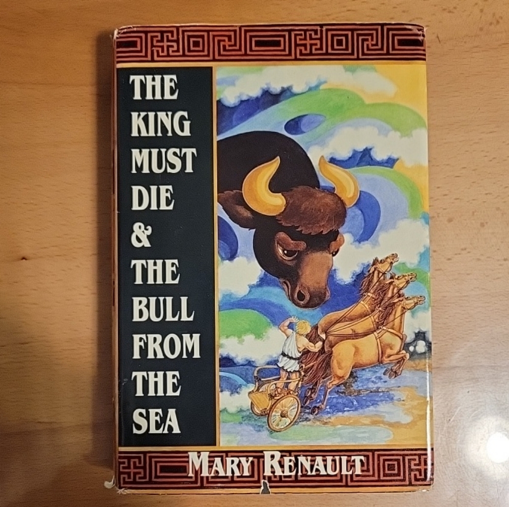 The King Must Die & The Bull from the Sea by Mary Renault HC 1998 Sci-Fi printng